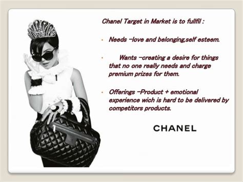 chanel perfume target audience|Chanel target consumer.